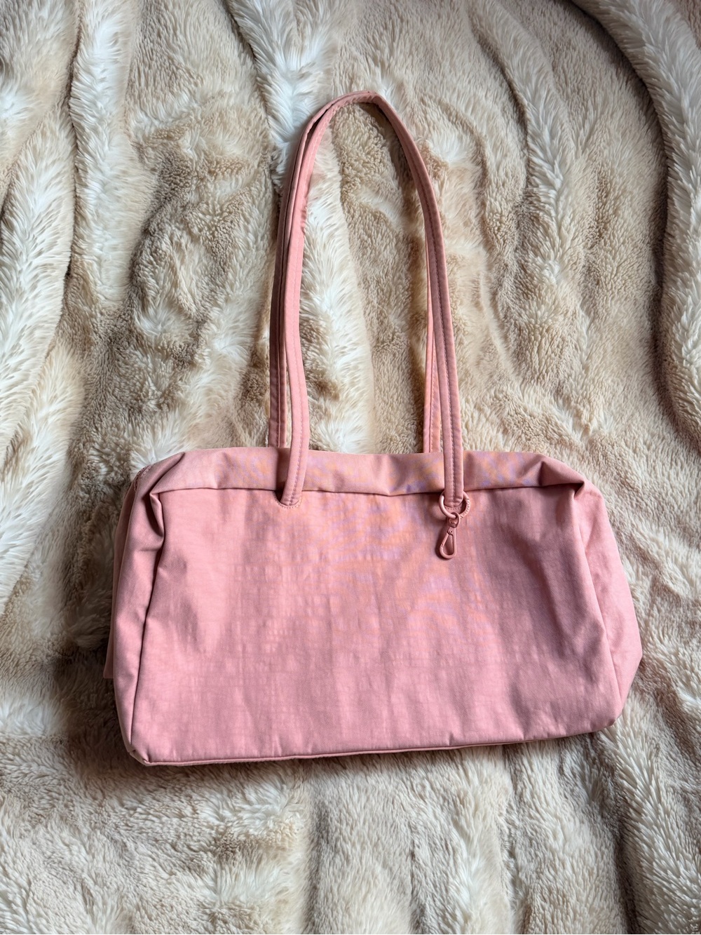 BAGGU Medium Bowler Bag in Rose Tan | UO Exclusive
